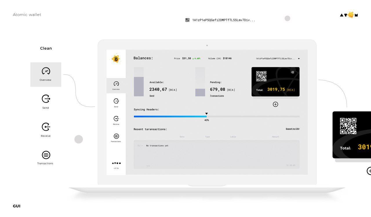 Bitcoin Atom Wallet is Now Available for Download | by BitcoinAtom • Swaps  | Medium