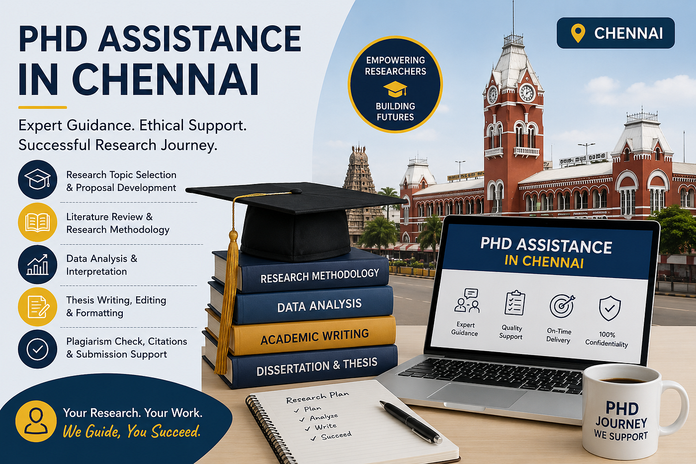 𝗣𝗵𝗗 𝗔𝘀𝘀𝗶𝘀𝘁𝗮𝗻𝗰𝗲 𝗶𝗻 𝗖𝗵𝗲𝗻𝗻𝗮𝗶: 𝗢𝘃𝗲𝗿𝗰𝗼𝗺𝗶𝗻𝗴 𝘁𝗵𝗲 𝗚𝗿𝗲𝗮𝘁𝗲𝘀𝘁…