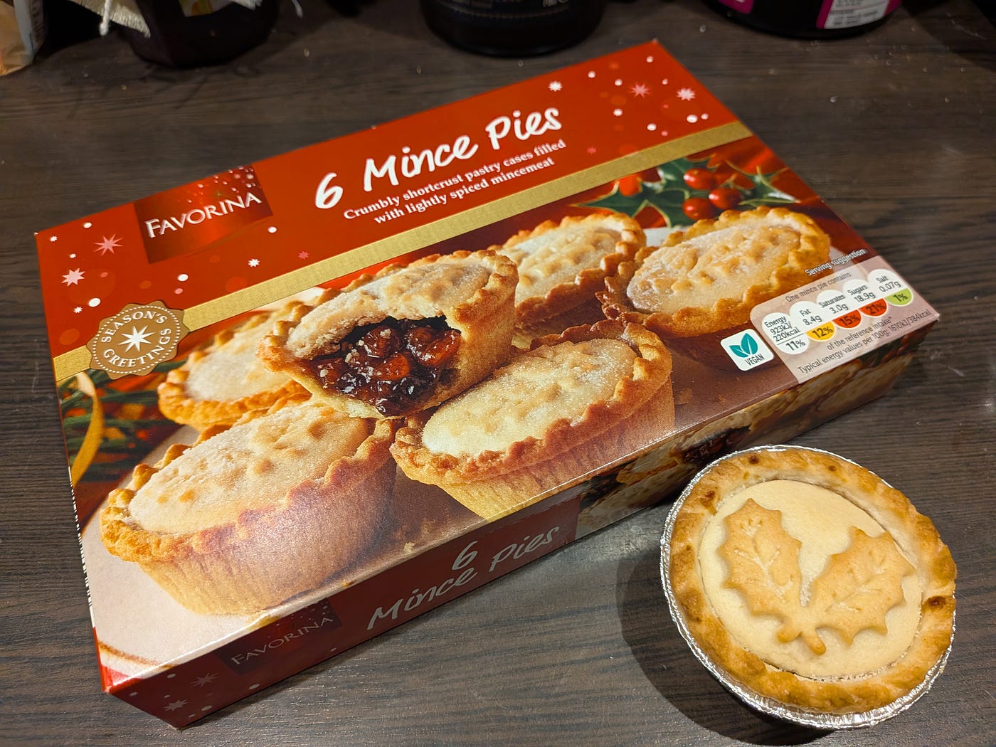 Festive Review #1: Favorina Mince Pies