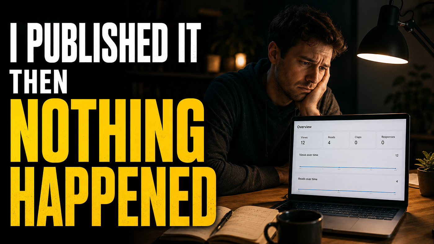 I Published It. Then Nothing Happened.