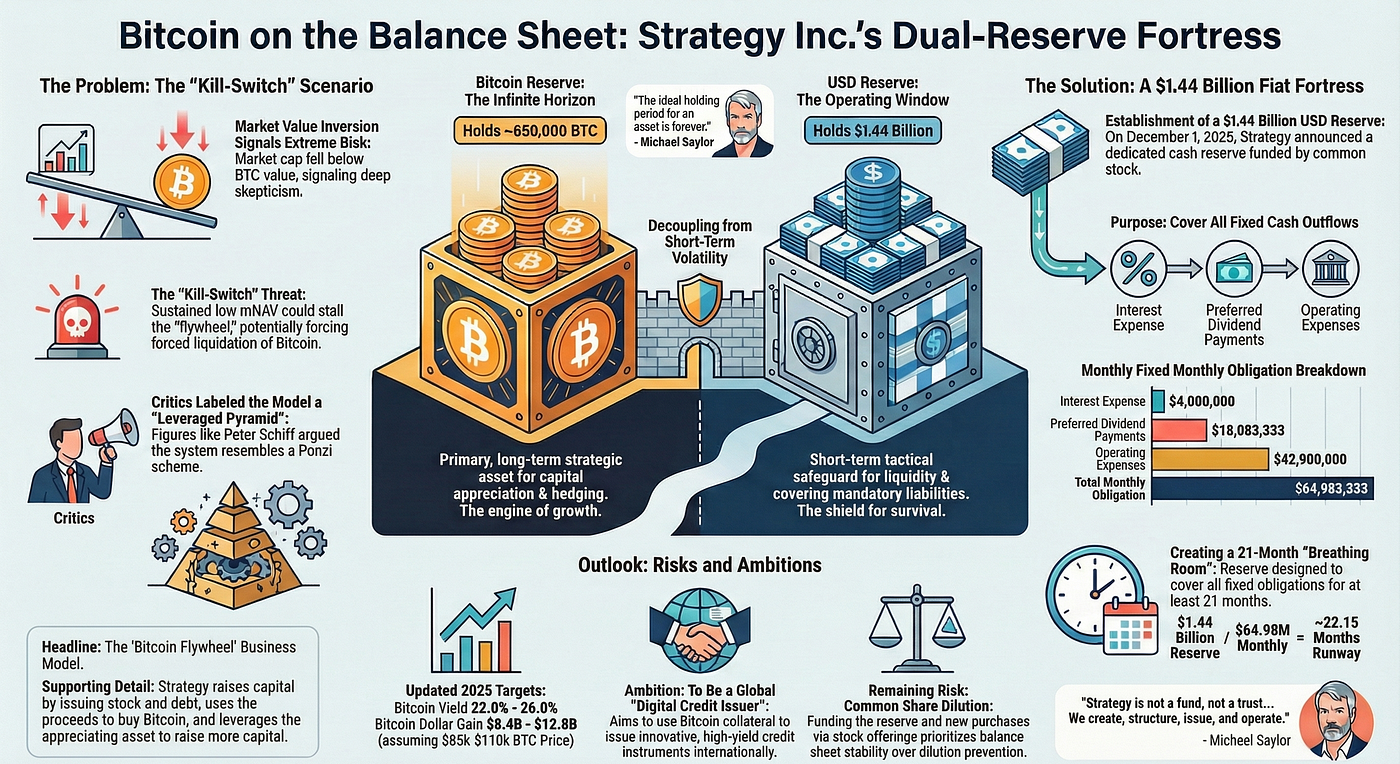 Unpacking the Strategy (formerly MicroStrategy) Treasury Fiat Fortress