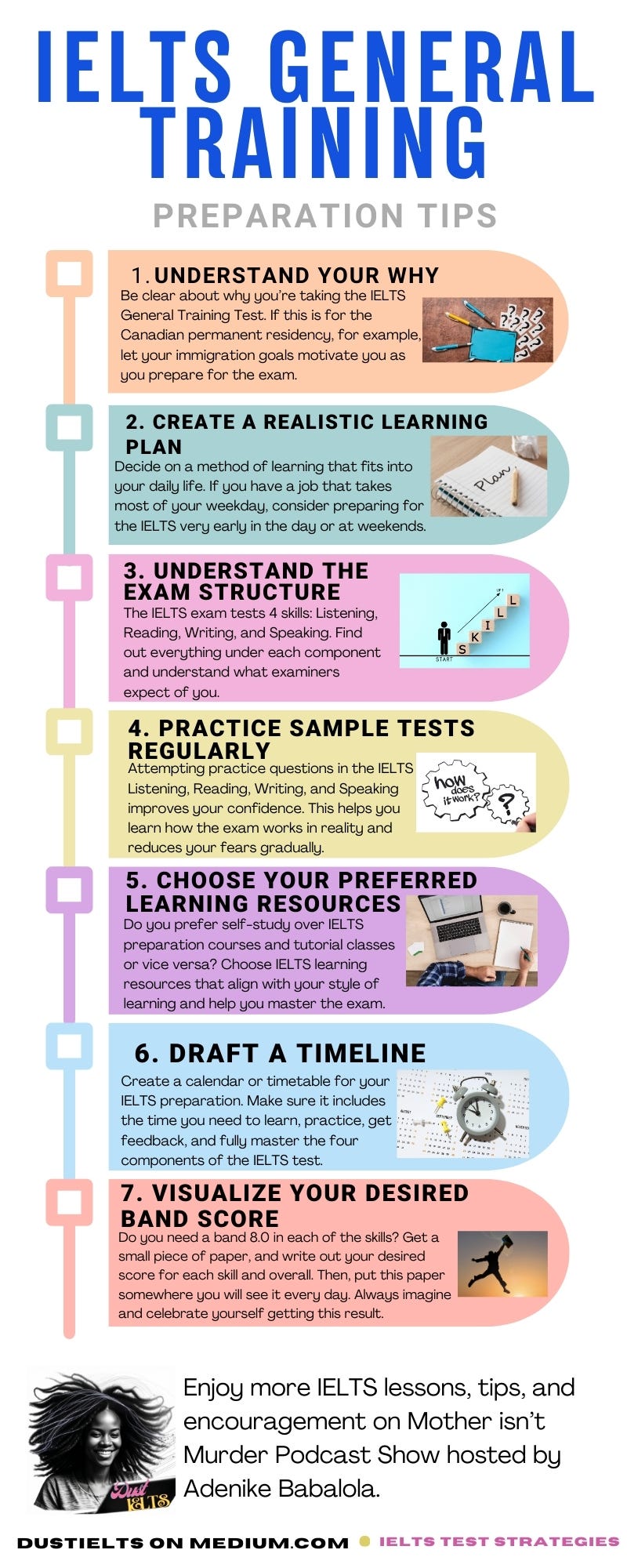 IELTS General Training Preparation: 7 Simplified Steps to Succeed and  Relocate | by Dust IELTS | Dec, 2023 | Medium