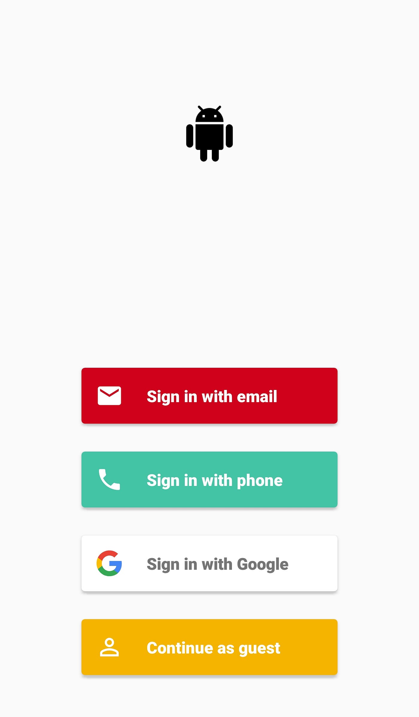 Easily add sign-in to your Android app with FirebaseUI