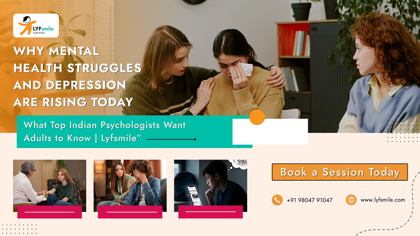 Why Mental Health Struggles and Depression Are Rising Today — What Top Indian Psychologists Want…