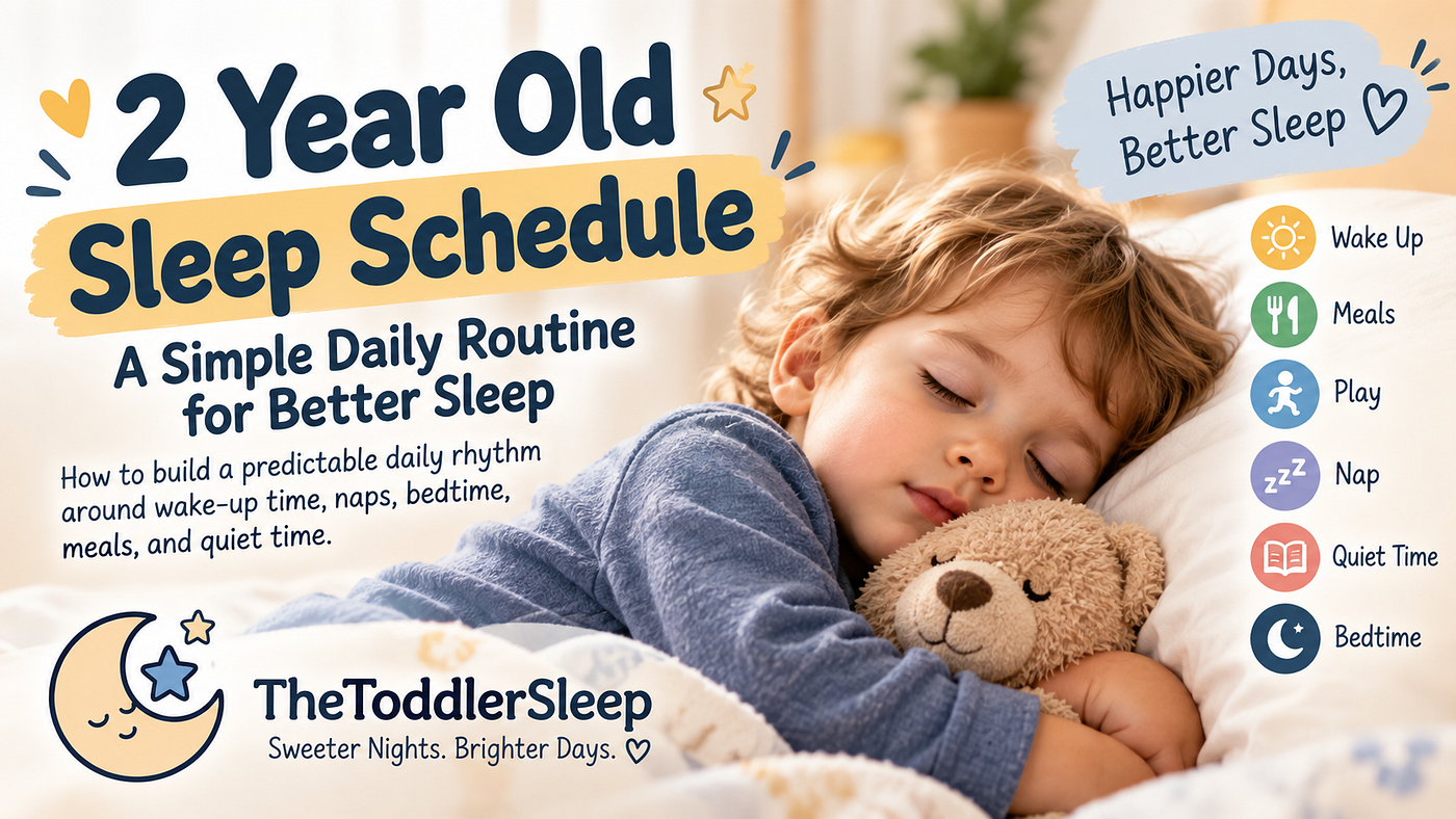 2 Year Old Sleep Schedule: A Simple Daily Routine for Better Sleep