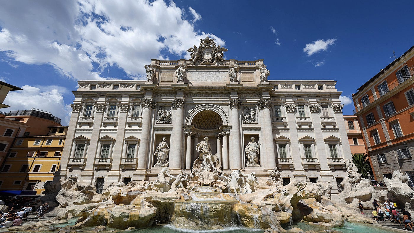 Trevi Fountain - The Baroque Wonder of Rome