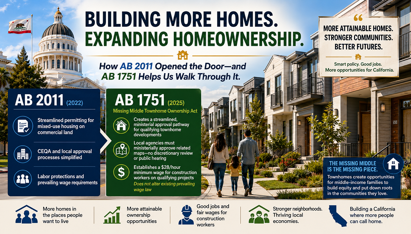 California’s Housing Experiment: How AB 2011 Opened the Door — and Why AB 1815 May Help Builders…