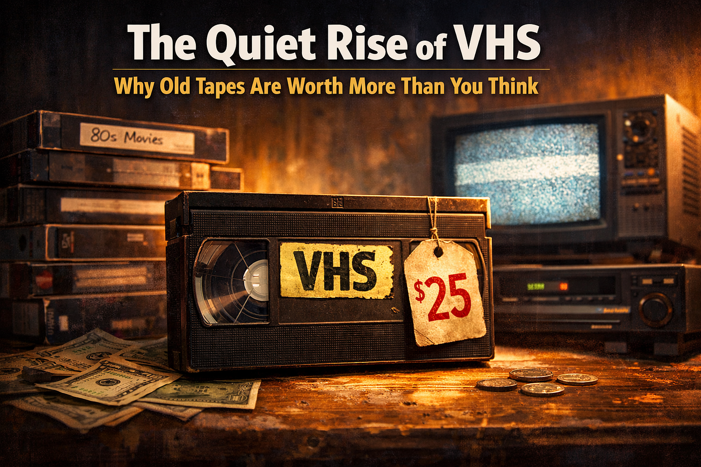 The Quiet Rise of VHS: Why Old Tapes Are Worth More Than You Think