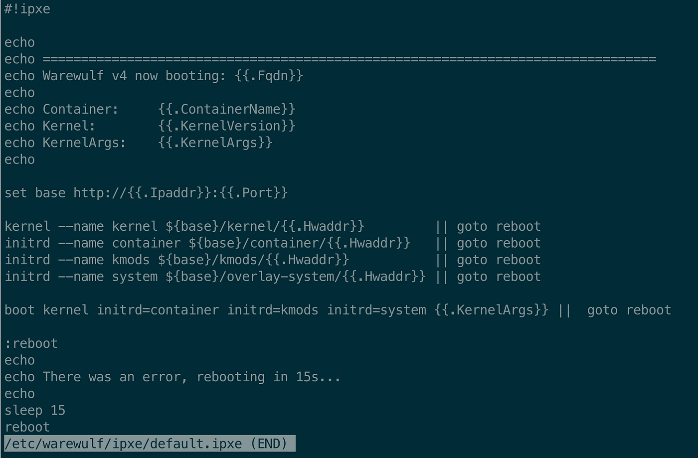 Warewulf v4 iPXE Node Provisioning Explained