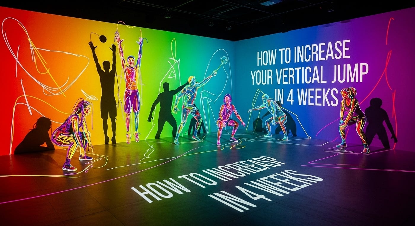 How to Increase Your Vertical Jump in 4 Weeks