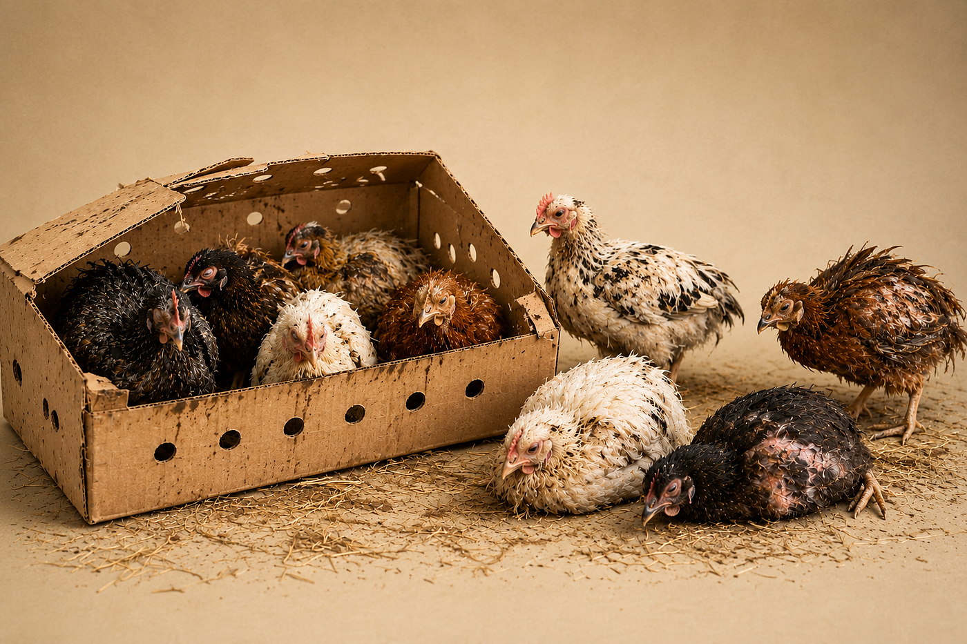 Buying Chickens from the Wrong Place — How First-Timers End Up with Sick Birds from Day One