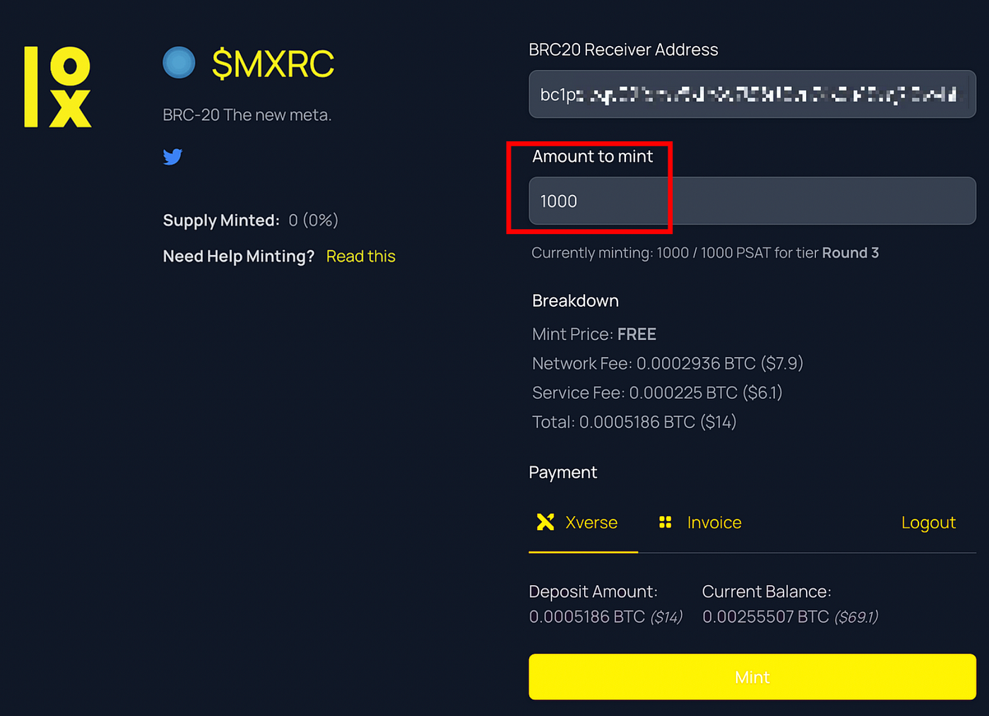 Mint $MXRC BRC-20 on Luminex: A Step-by-Step Tutorial | by Luminex | Medium