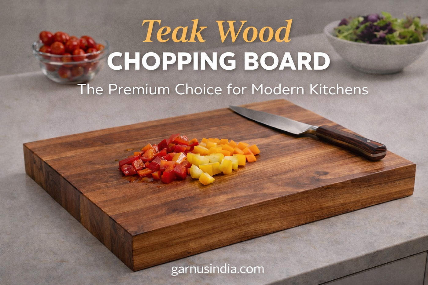 Teak Wood Chopping Board: The Premium Choice for Modern Kitchens