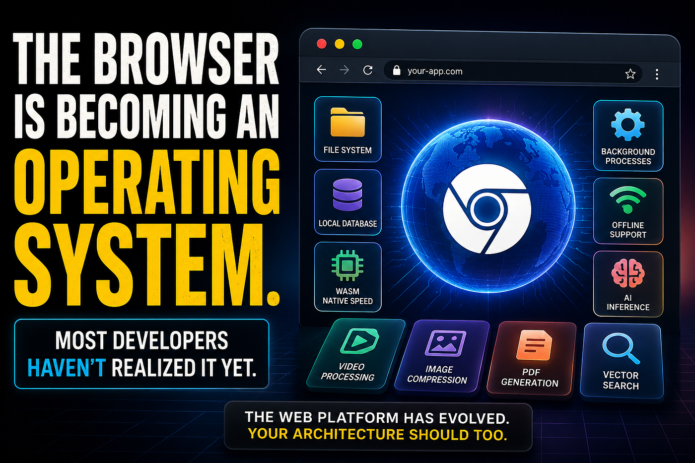 The Browser Is Becoming an Operating System. Most Developers Haven’t Realized It Yet