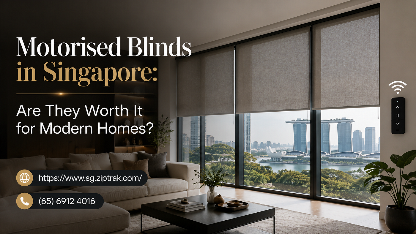 Motorised Blinds in Singapore: Are They Worth It for Modern Homes?