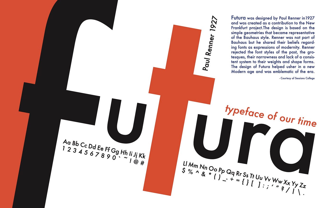 Project 3 – Type Specimen Poster. For this project, my professor