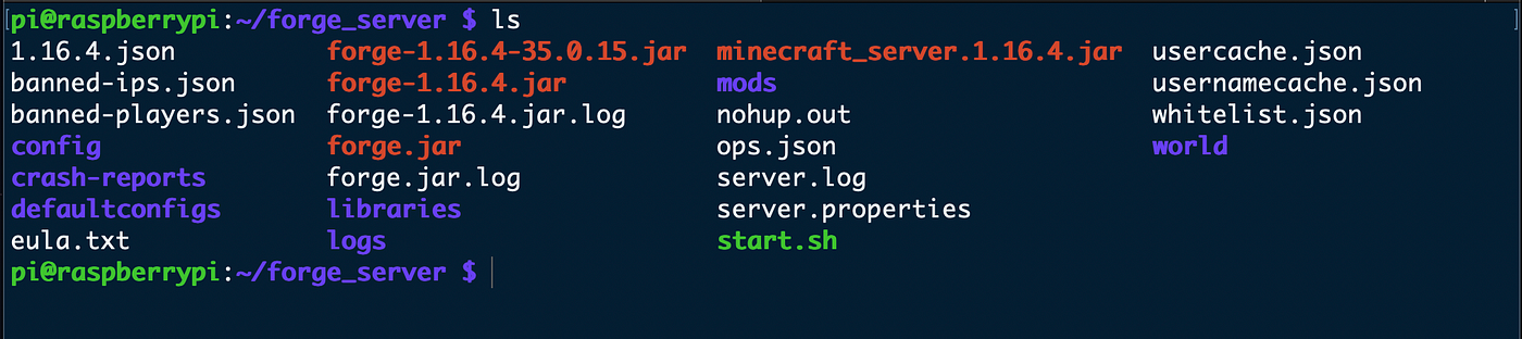 Hosting A Modded Minecraft 1.16.4 Server on a Raspberry Pi | by Curt Morgan  | Medium