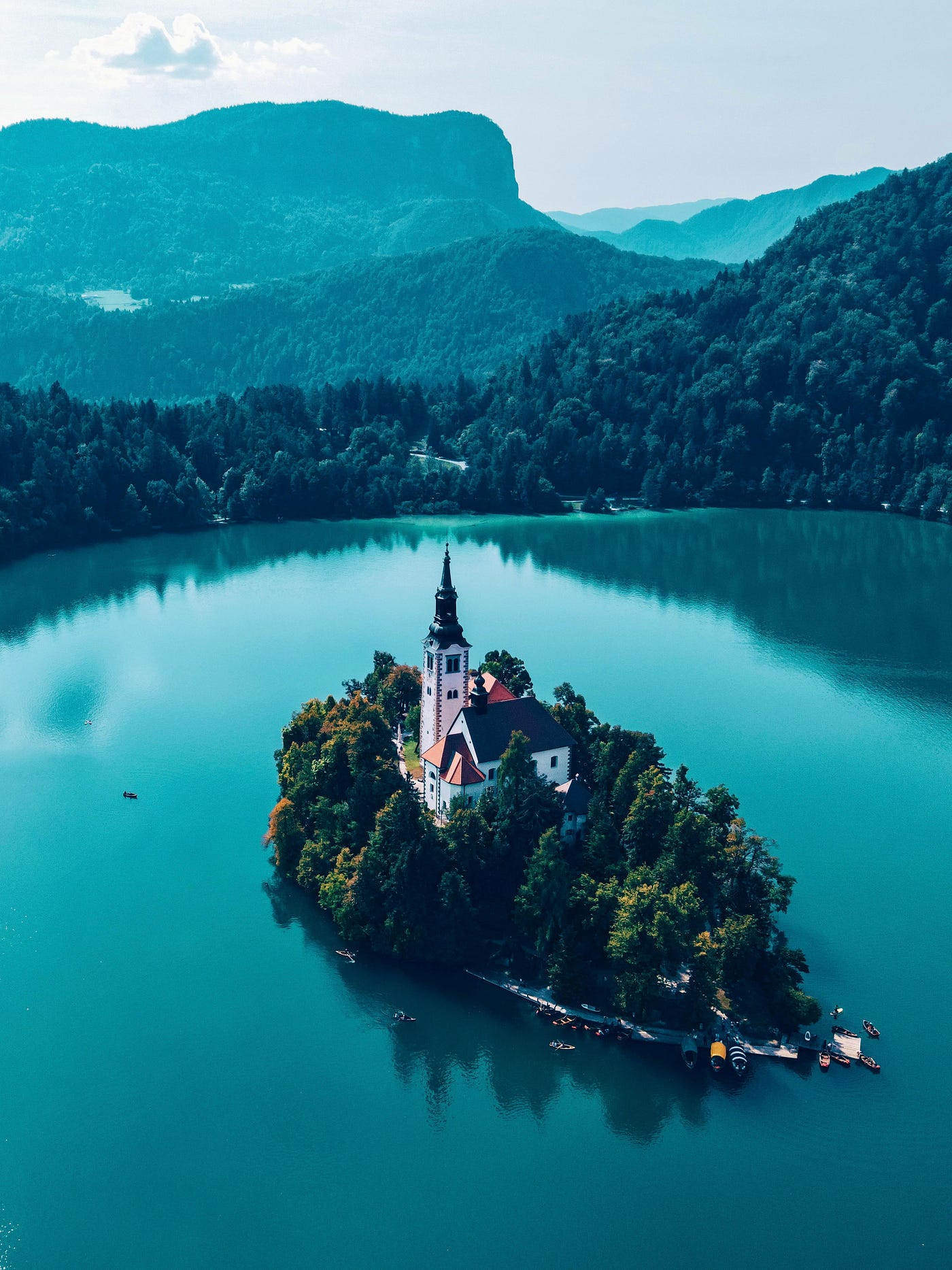 Jezero Bled: Klidné místo, kde si člověk konečně odpočine