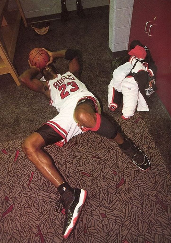 This is for Daddy”. Michael Jordan's most emotional NBA… | by Cade Buchanan  | Commit to Serve | Medium