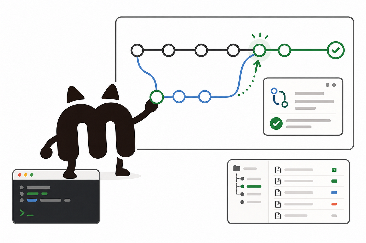 大 AI 時代，你需要學會的技能樹 — git