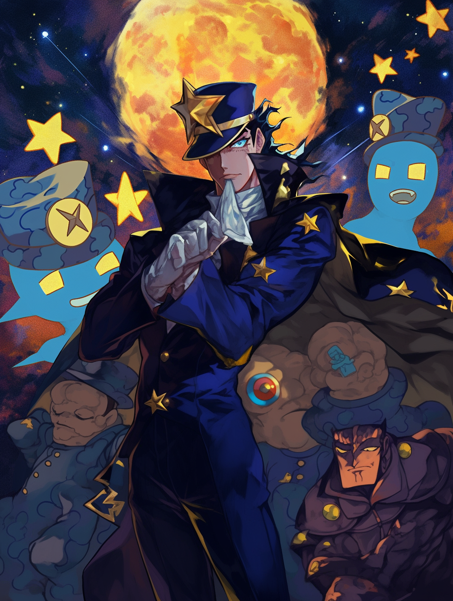 jojo's bizarre adventure stand - AI Generated Artwork - NightCafe Creator