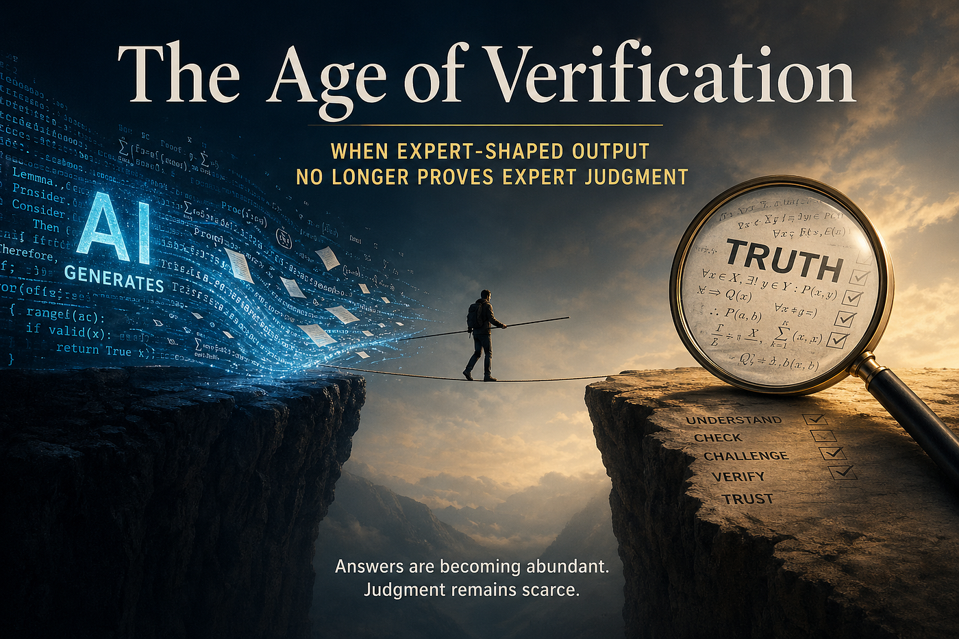 The Age of Verification