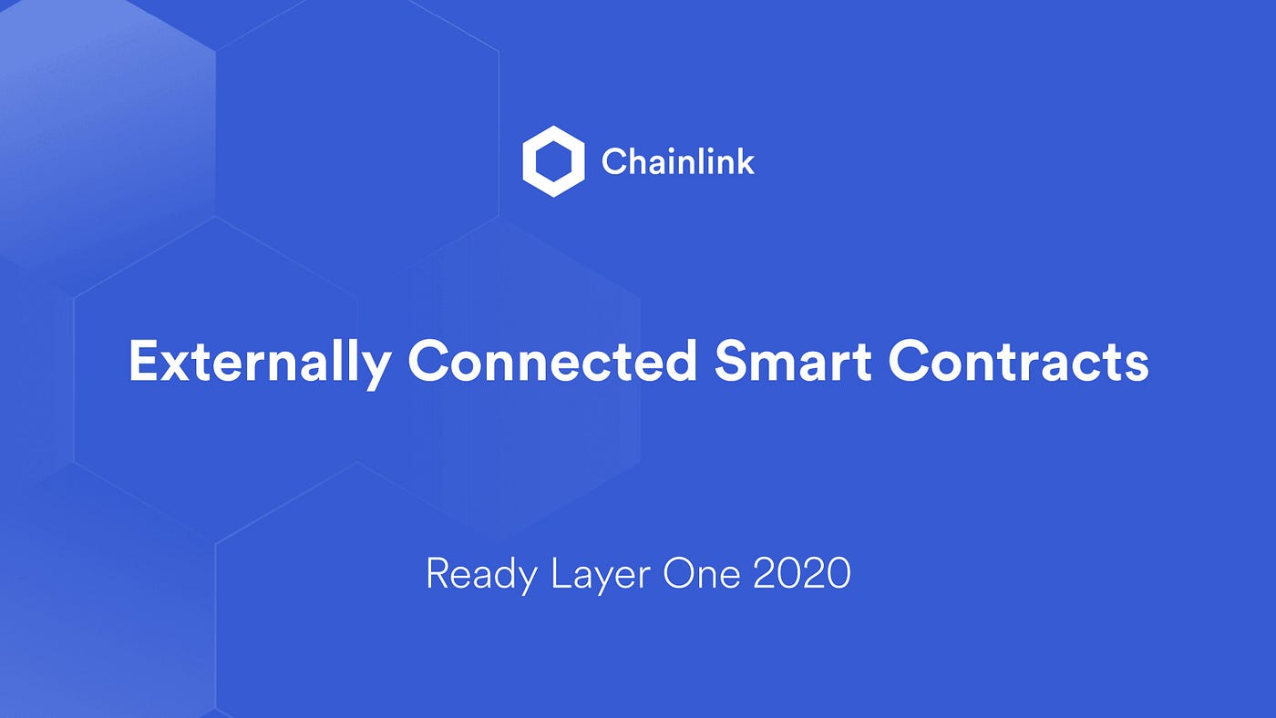 Chainlink — A Visual Summary. Sergey Nazarov, the CEO of Chainlink… | by  ChainLinkGod | Medium