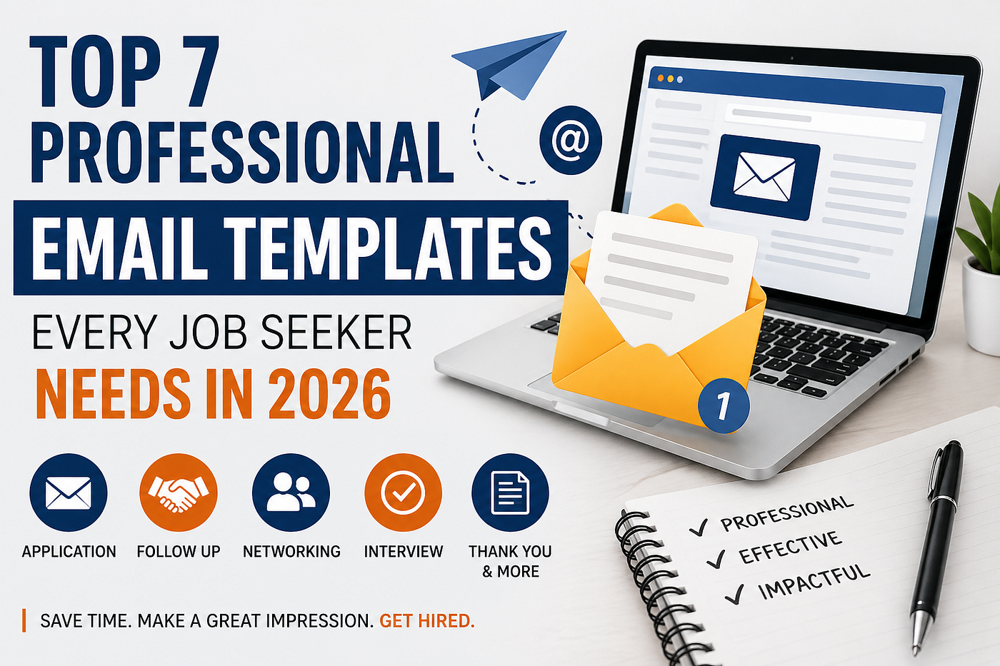 Top 7 Professional Email Templates Every Job Seeker Needs in 2026