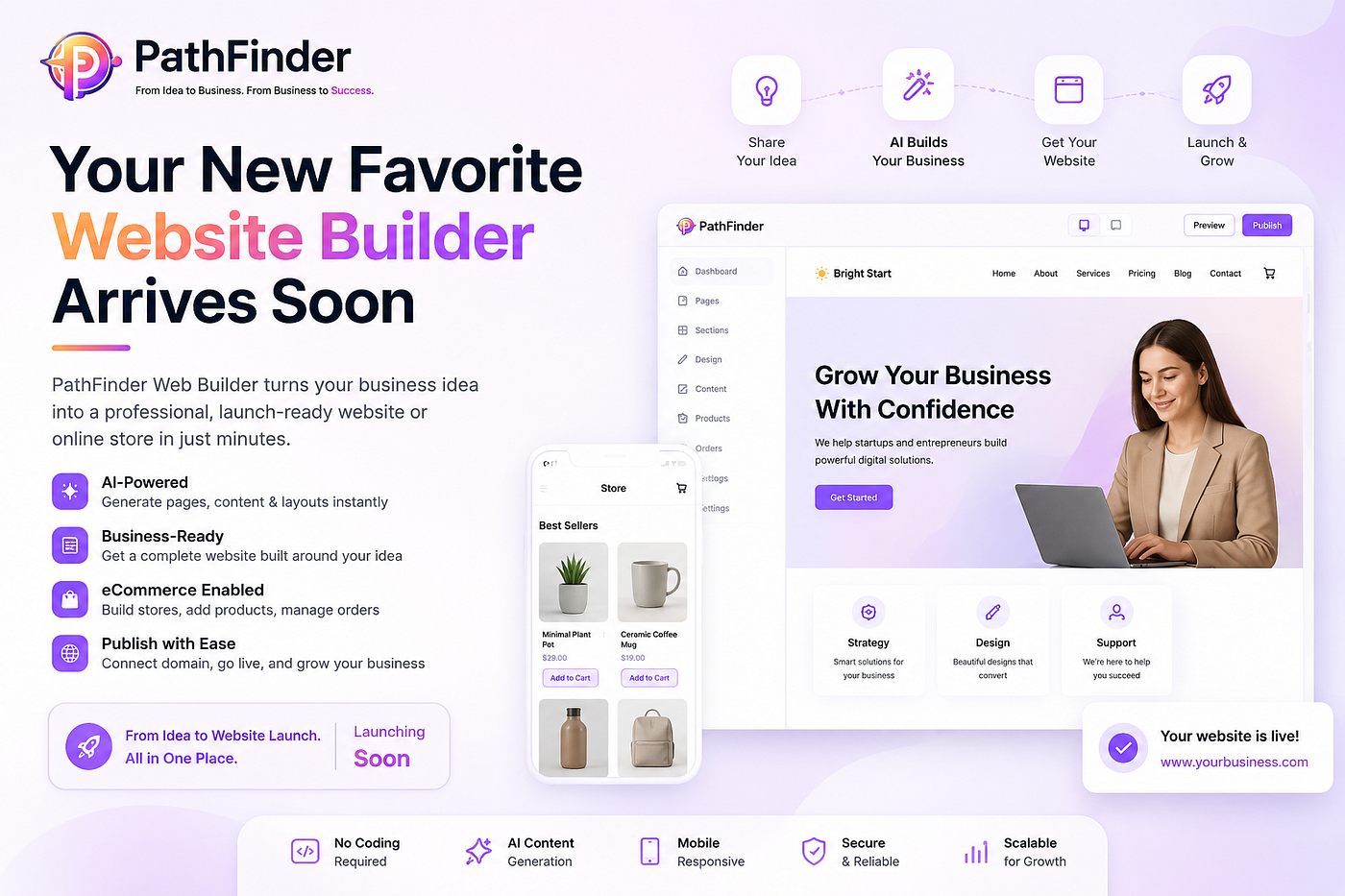Your New Favorite Website Builder Arrives Soon