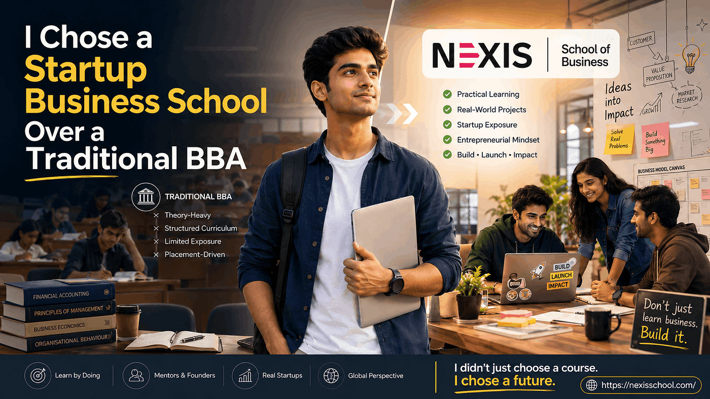 I Chose a Startup Business School Over a Traditional BBA in Siliguri — Here’s Why
