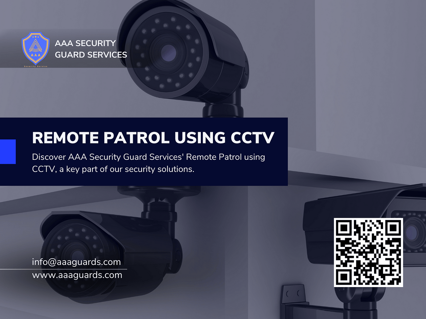 24/7 Surveillance: Benefits of CCTV Remote Patrol — AAA Security Guard  Services | by AAA Security Guard Services | Medium