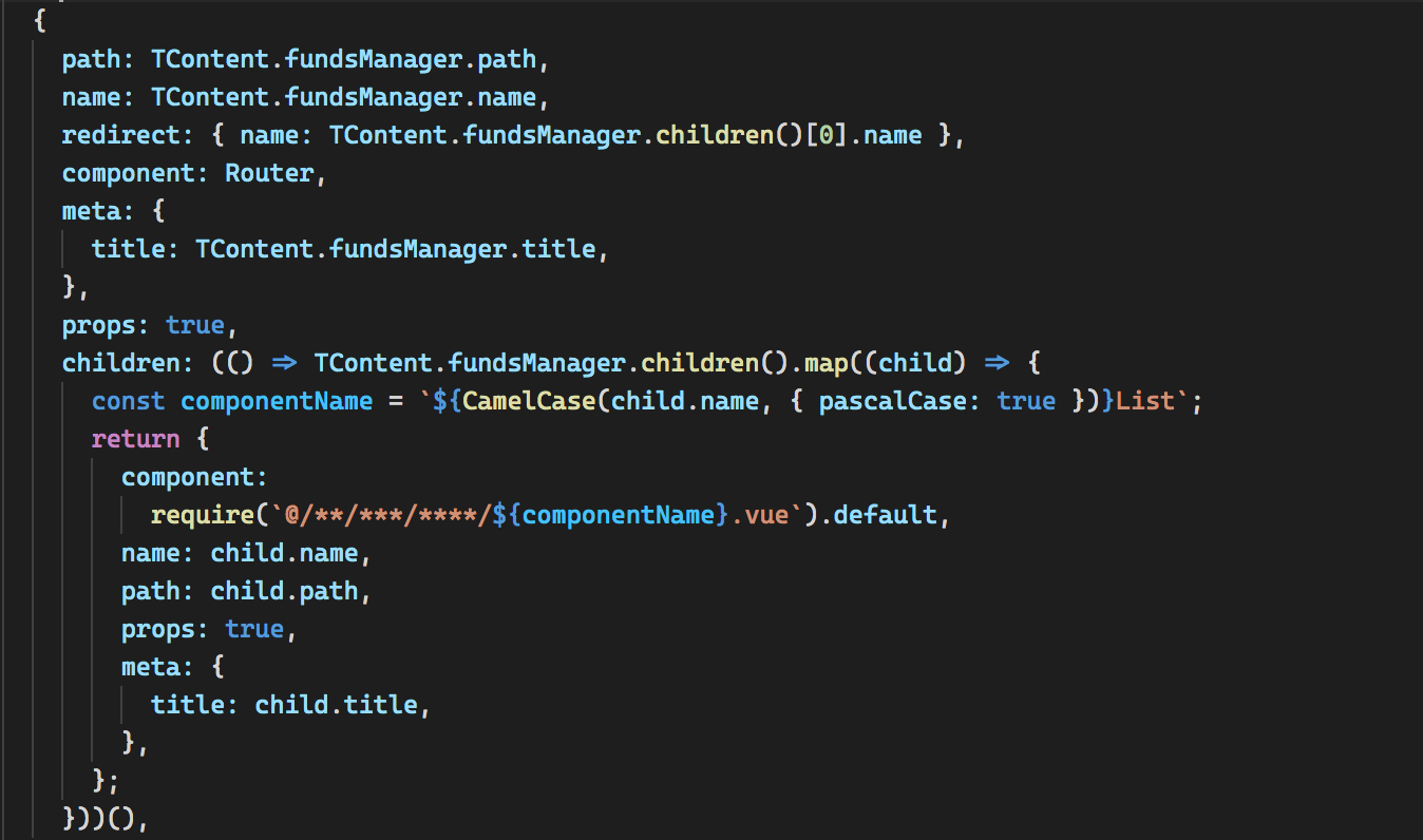 Vue routes with dynamic imports. When you get experienced in software… | by  Thiago Saife | Medium