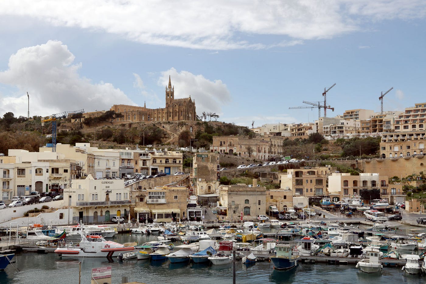 Going on a Bumpy Ferry Ride to House Hunt on Gozo Island