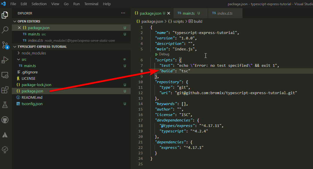 TypeScript Programming with Visual Studio Code