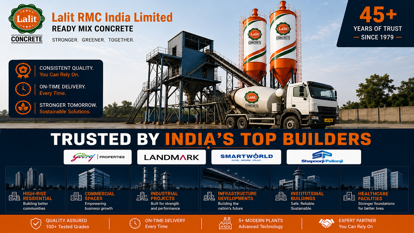The success of any construction project largely depends on selecting the right Ready-Mix Concrete…