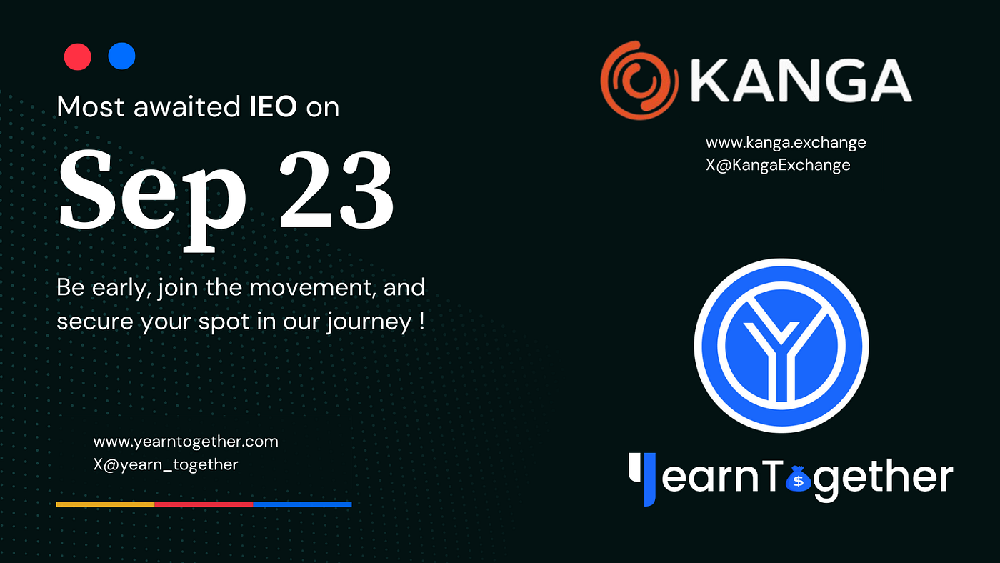 YearnTogether (YEARN) , IEO on KangaStarter