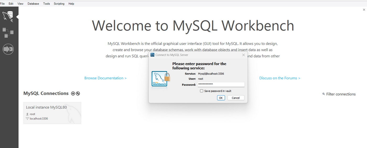 Create a MySQL Database on the local machine | by Piyumi Sudusinghe | Medium