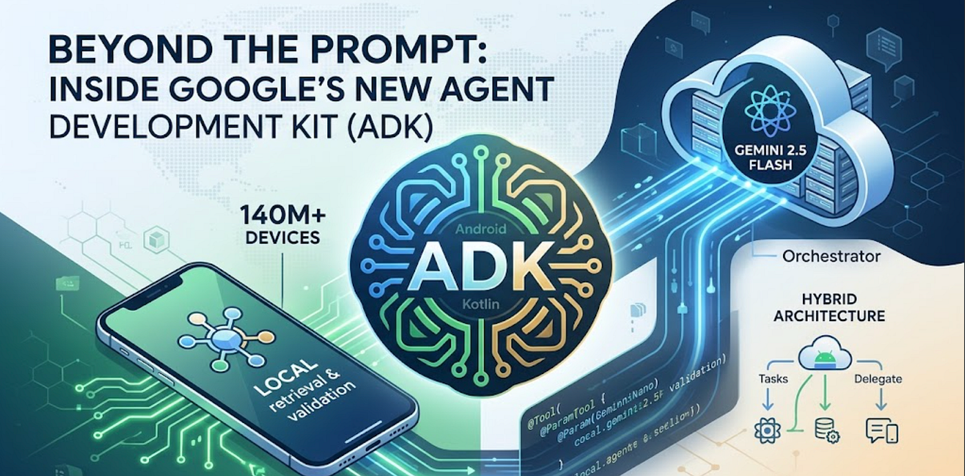 Beyond the Prompt: Inside Google’s New Agent Development Kit (ADK) for Android and Kotlin