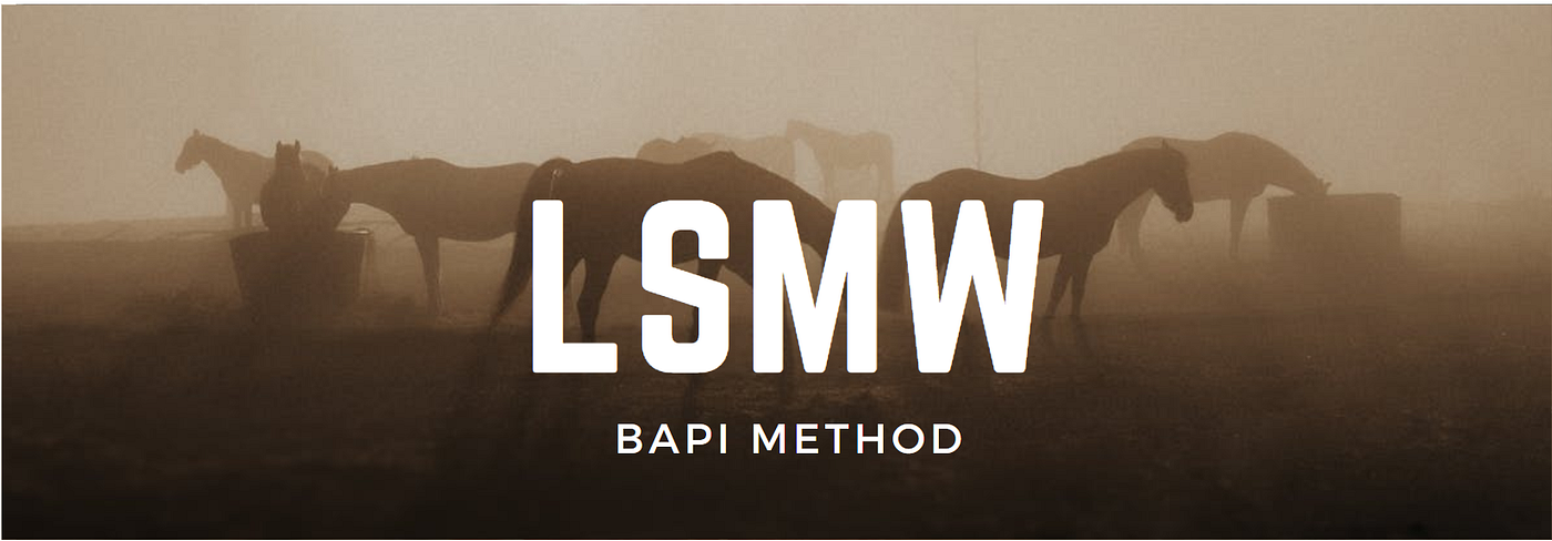LSMW-Bapi Method