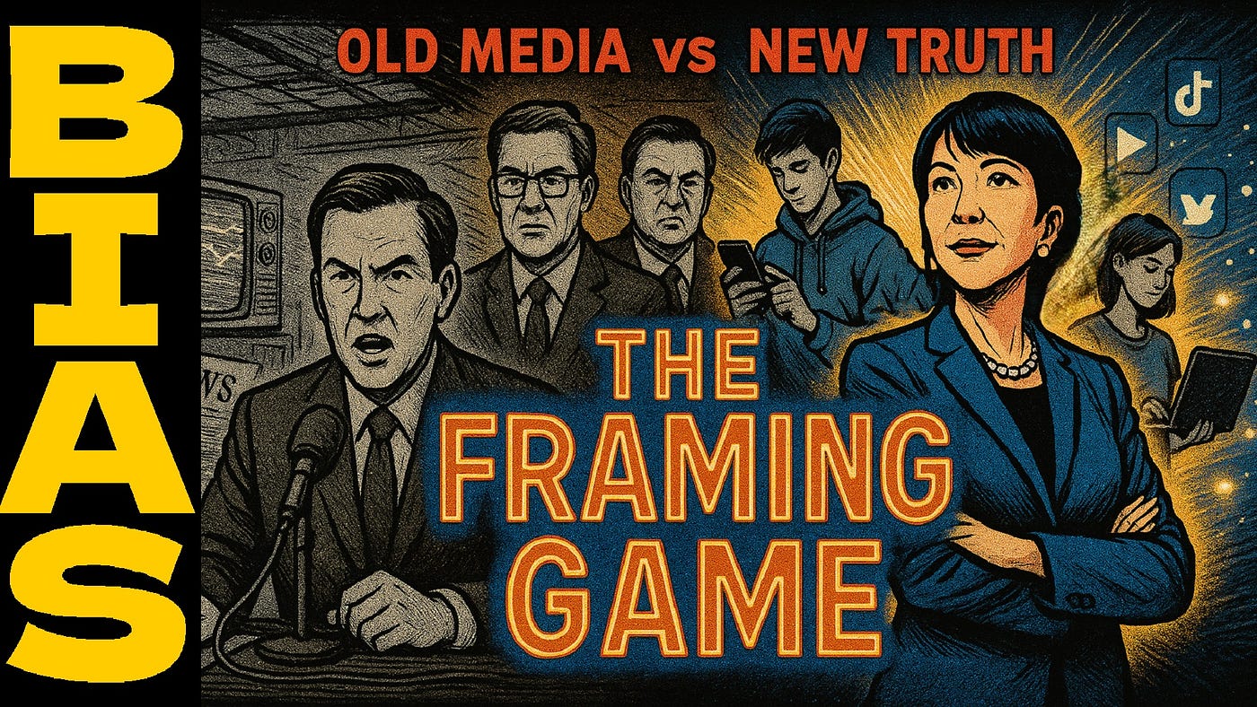 📰 The Framing Game — How Japan’s Media Manufactures “Public Opinion”