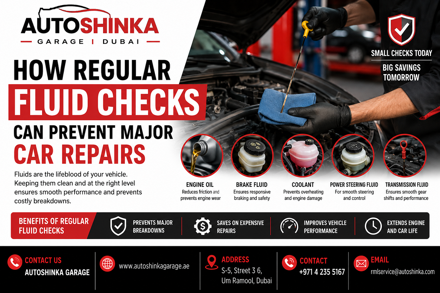 How Regular Fluid Checks Can Prevent Major Car Repairs