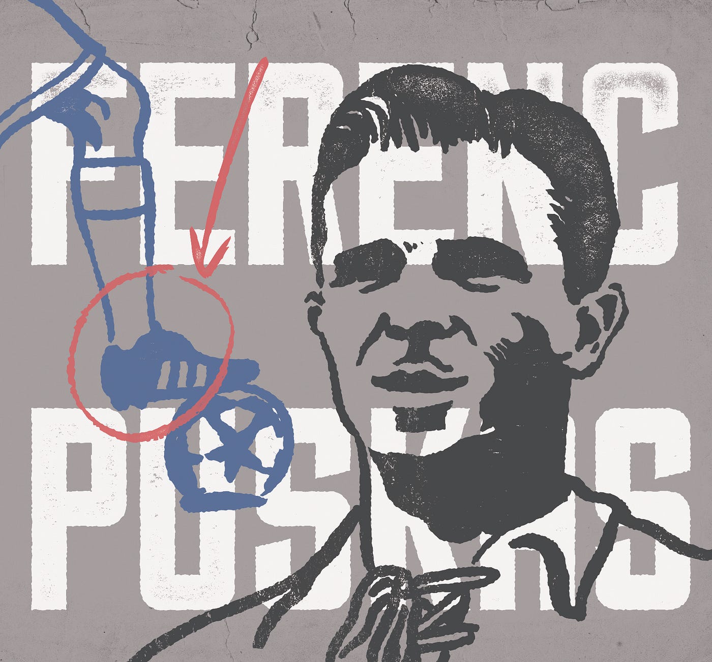 コリンシアンプロスターズ ハンガリー1954 プスカシュ Puskas