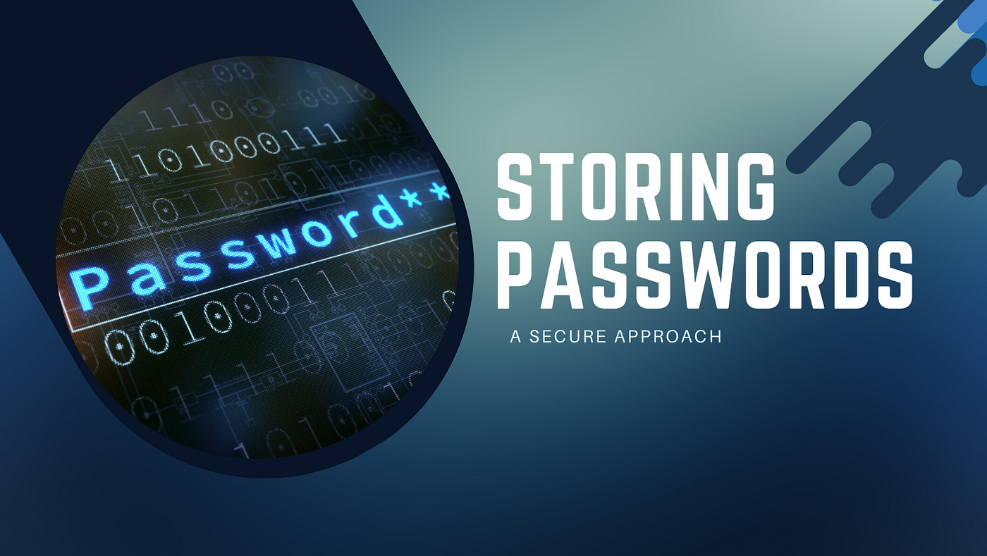 Best Practices for Storing Passwords in Node.js: A Secure Approach | by  habtesoft | Medium