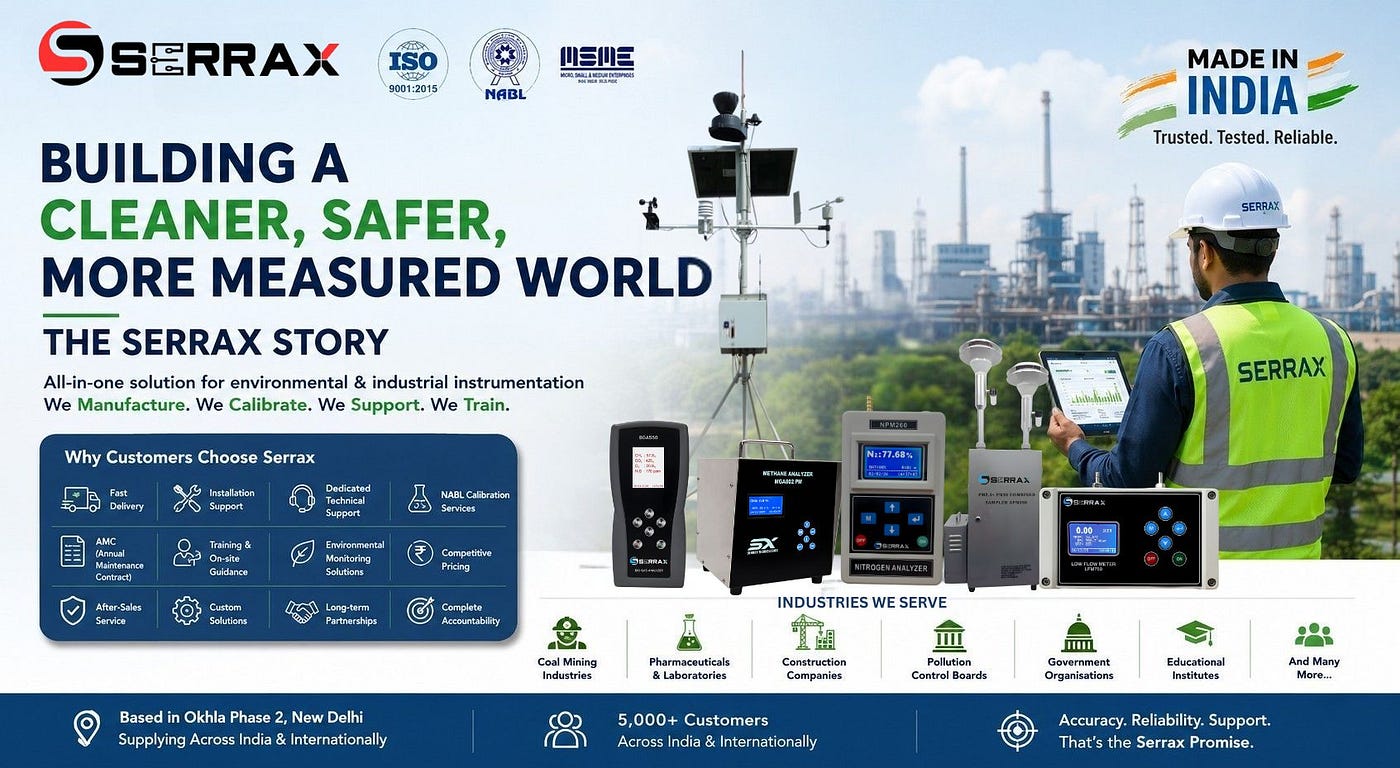 Why Environmental Monitoring Is More Important Than Ever — And How Serrax Technologies Is Helping…