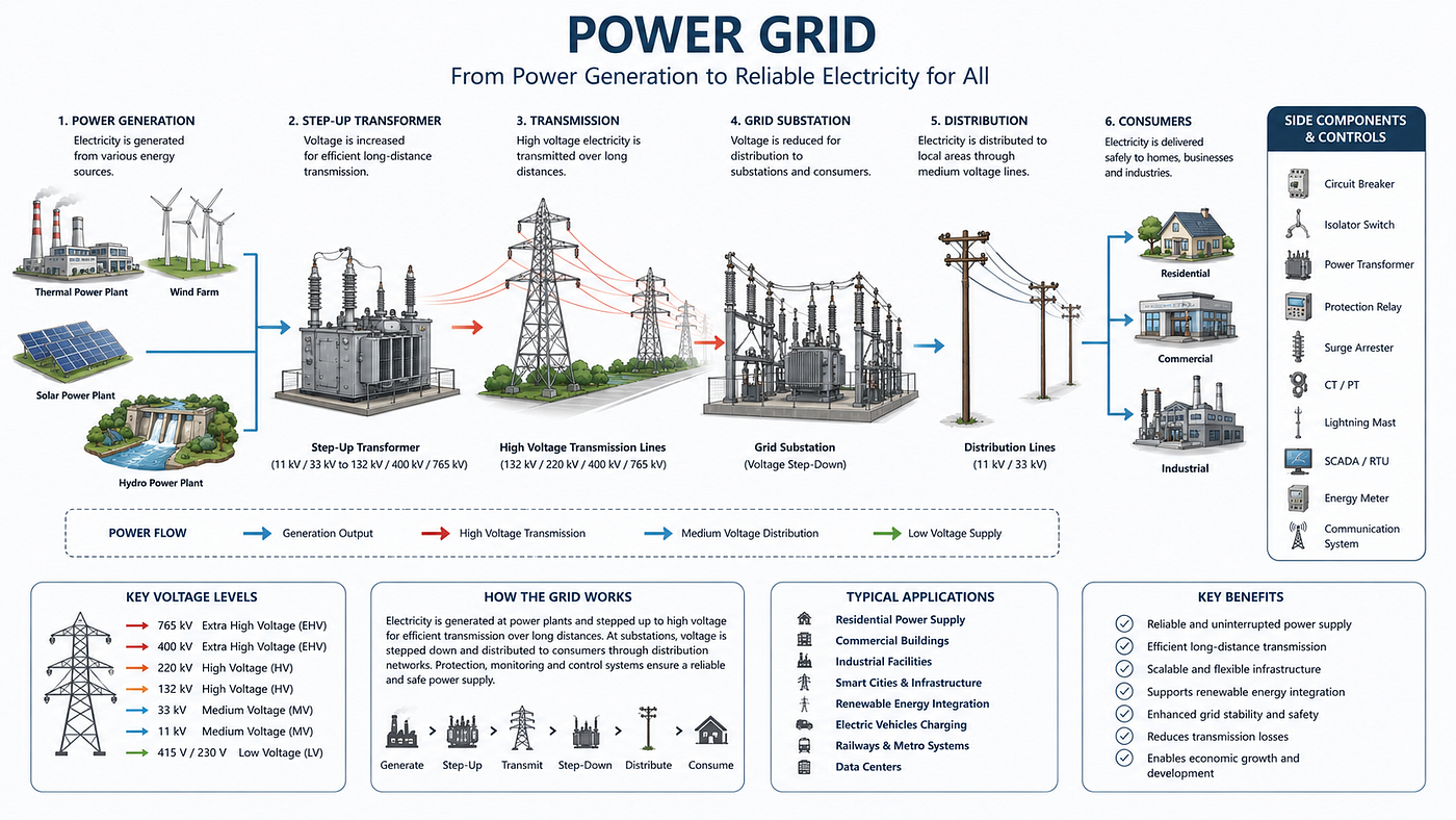 Power Grid Market Growth Fueled by Renewable Energy Integration