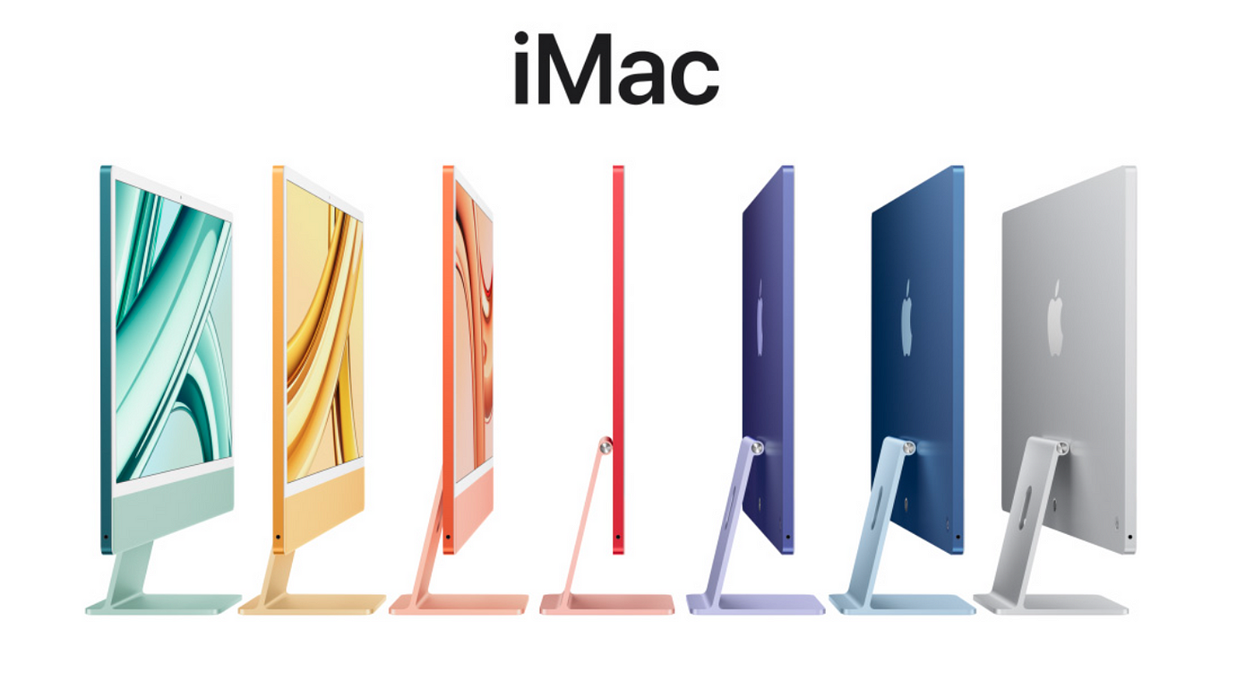 Announced: Apple iMac 24 inches M3 (2023)