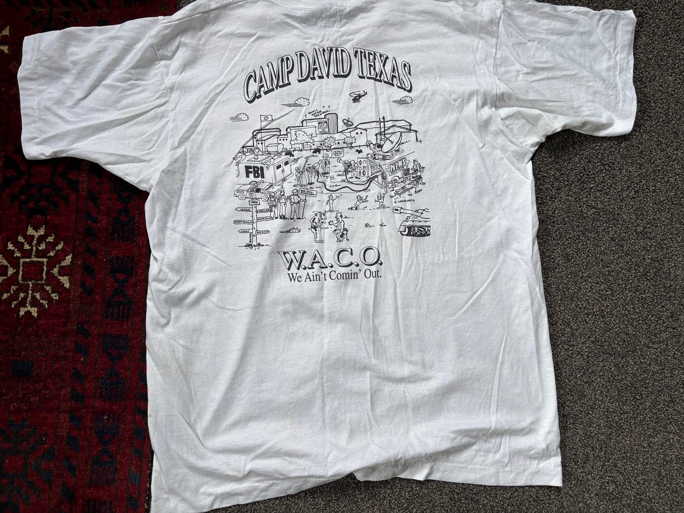 The T-shirt that I keep in a drawer. Picture by author