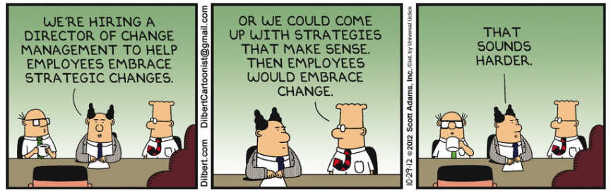 Compendium Of Change Management Cartoons