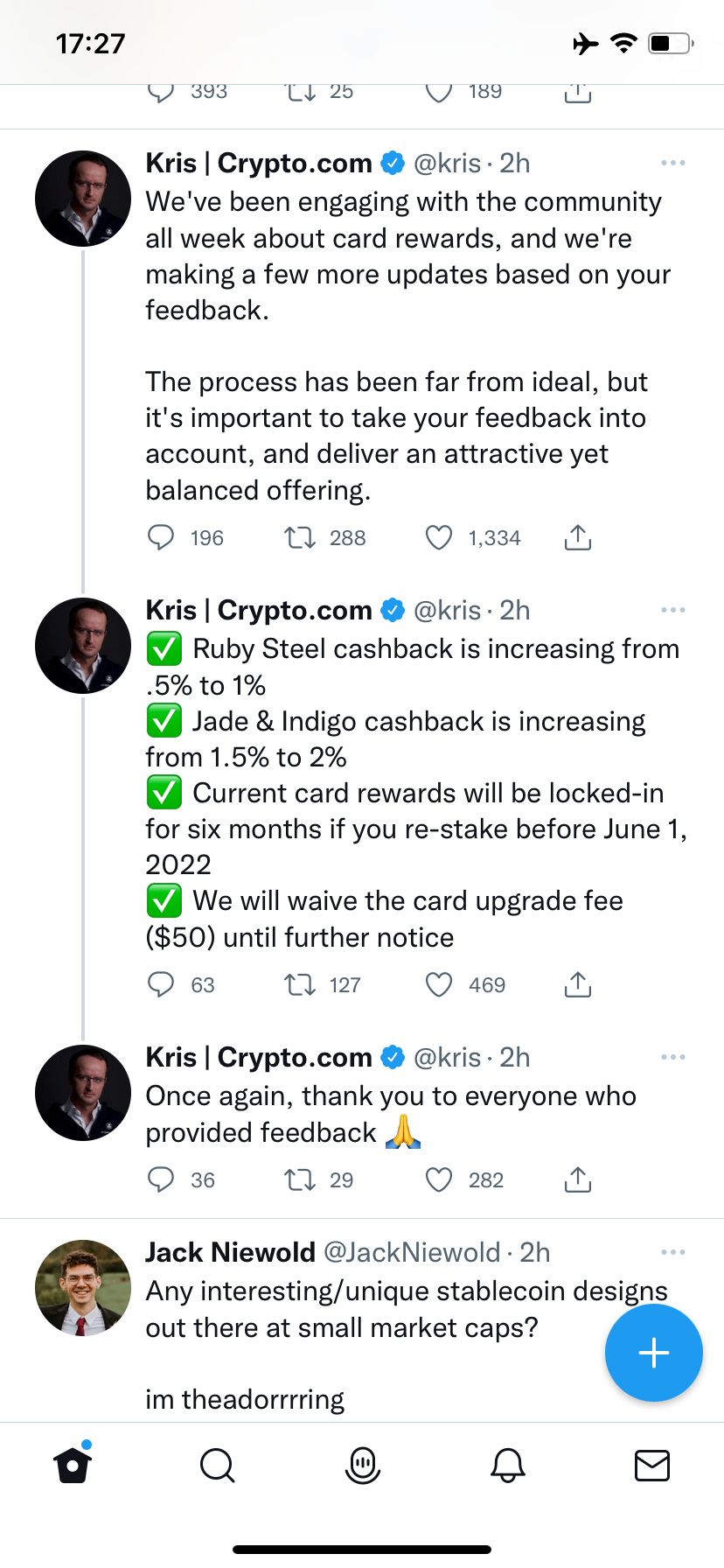 Crypto Cashback Cards: Crypto.com vs. Plutus.it — the update 2 | by Ross Mc  | Medium