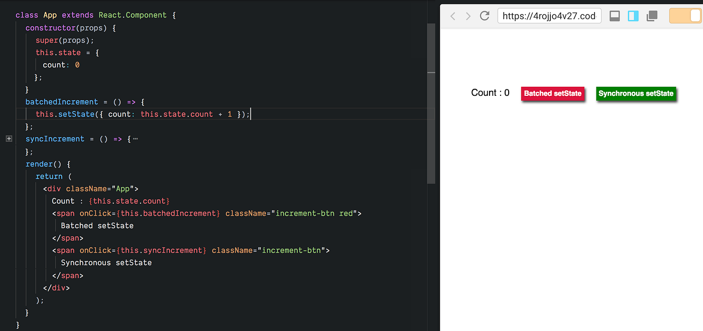 3 Minute React : Secret behind setState | by Vilva Athiban P B | Medium